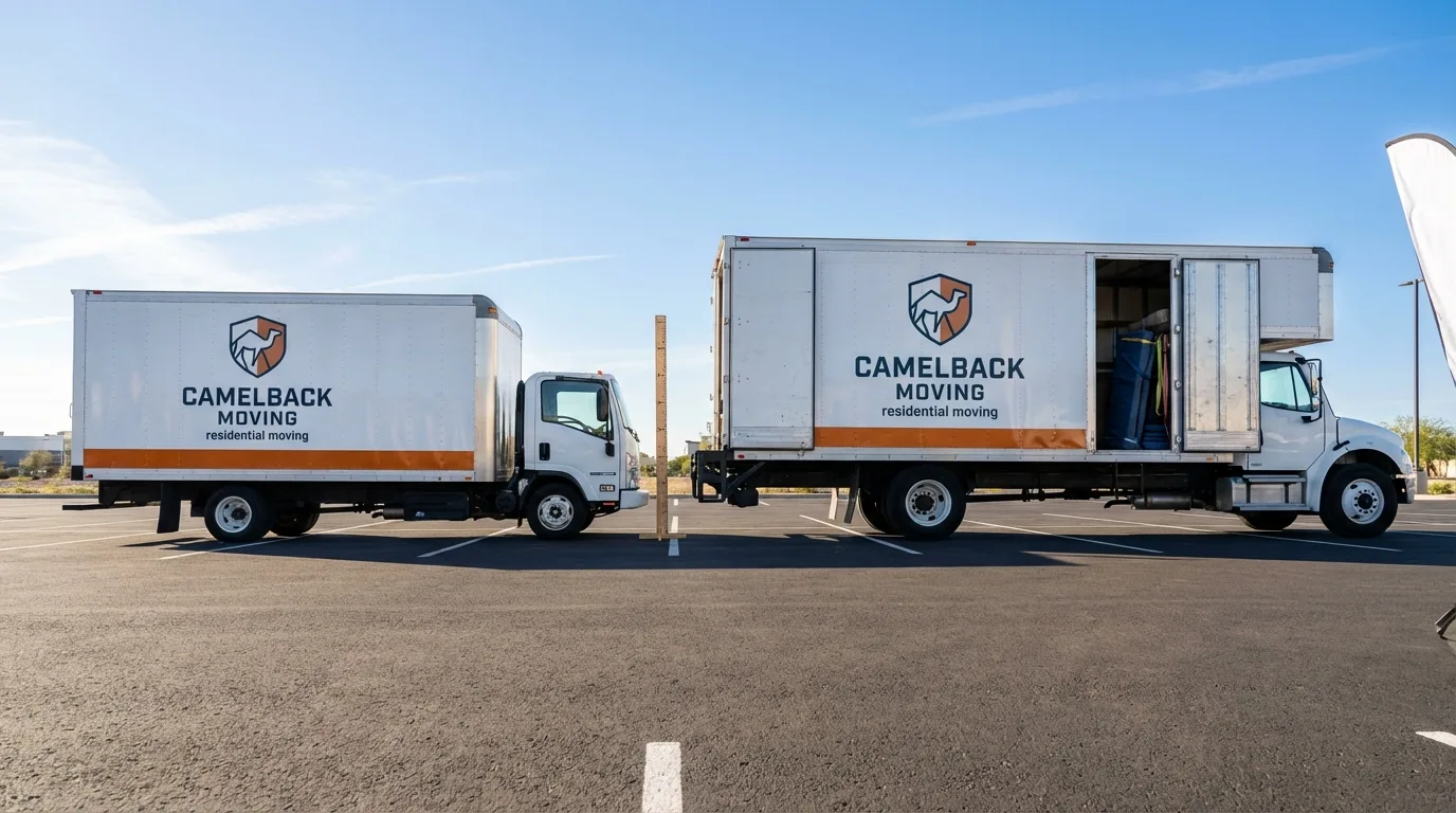 Moving truck size capacity guide in Roswell